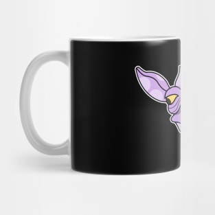 cute purple baby giraffe face Mug